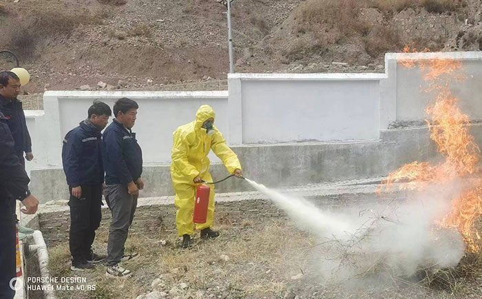 德欽縣污水處理廠應(yīng)急培訓(xùn)、實(shí)操演練