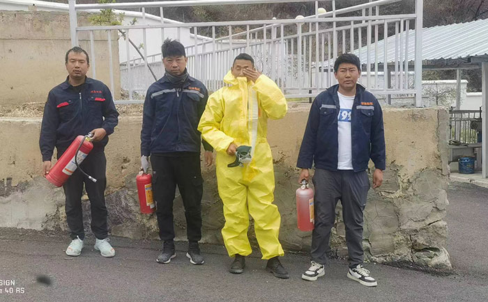 德欽縣污水處理廠應(yīng)急培訓(xùn)、實(shí)操演練